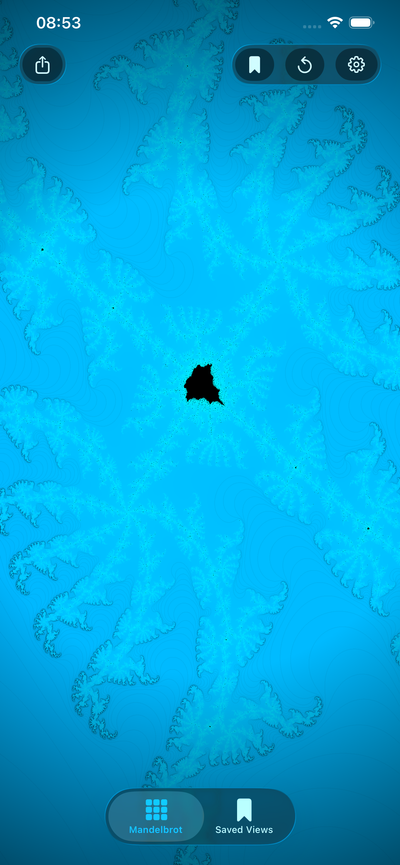 Mandel-Zoom App - Zoom Detail